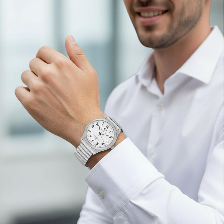 Reloj de acero elástico  1