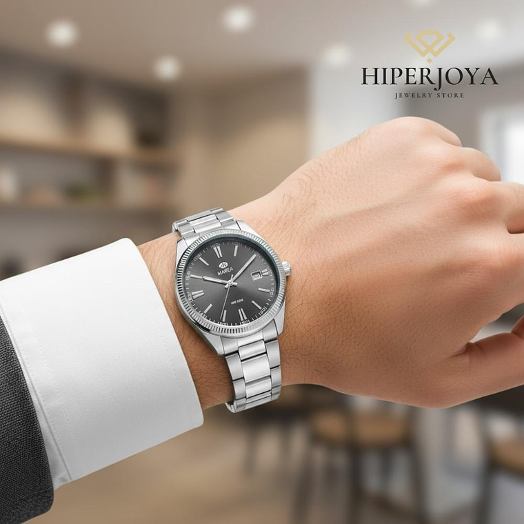 Reloj de acero para caballero  2