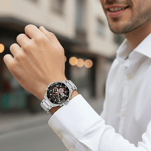 Reloj multifunción acero 