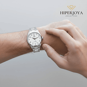 Reloj de acero para hombre 