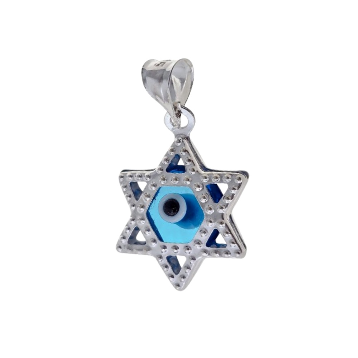 Colgante ojo turco con forma de estrella  1
