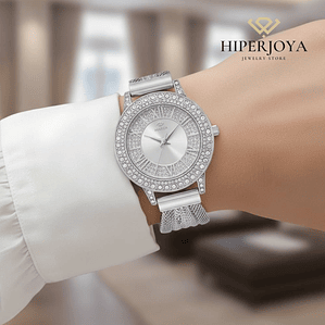 Reloj para mujer plateado 