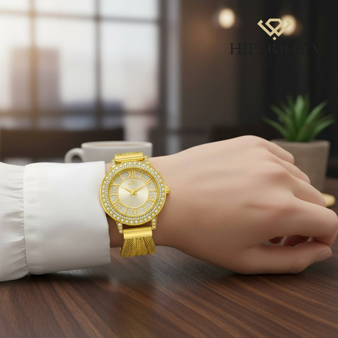 Reloj para mujer con circonitas 3