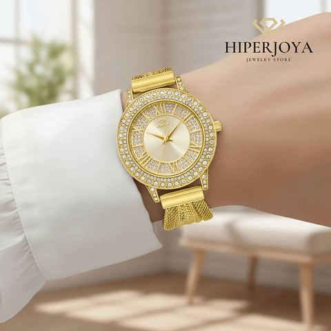 Reloj para mujer con circonitas