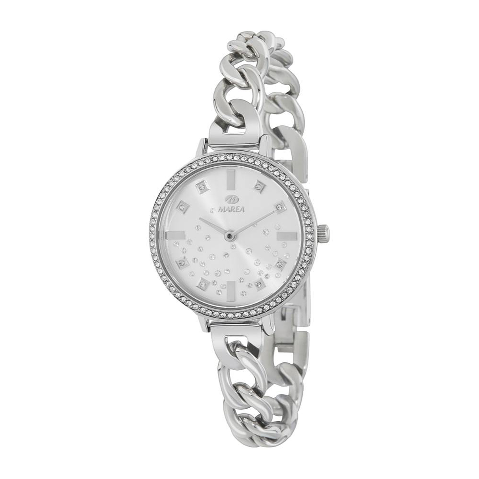 Reloj para mujer plateado  1