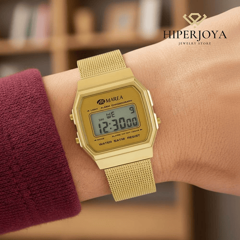 Reloj digital pantalla LCD 