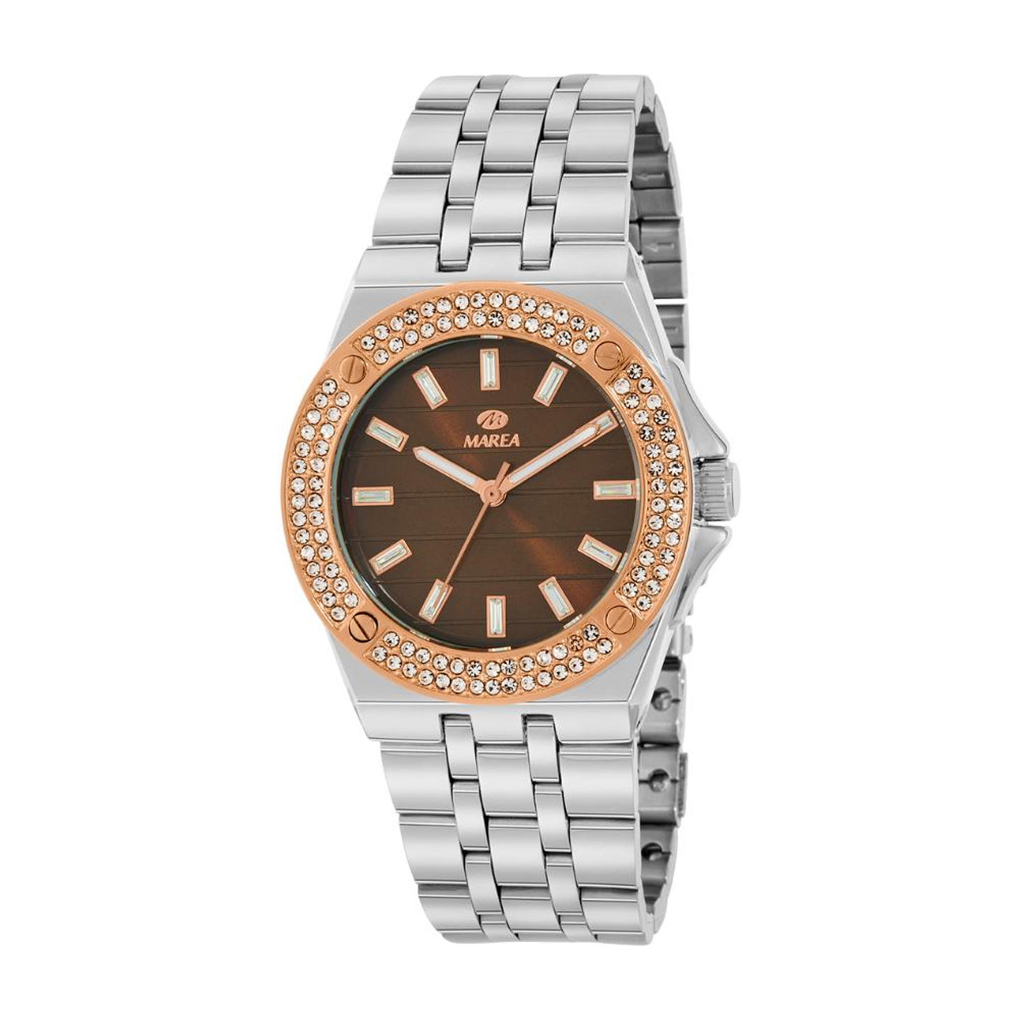 Reloj para caballero plateado  1