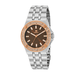 Reloj para caballero plateado 