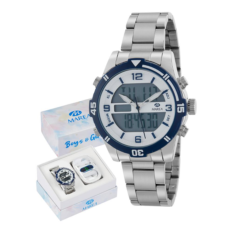 Reloj para niño con correa de acero  1