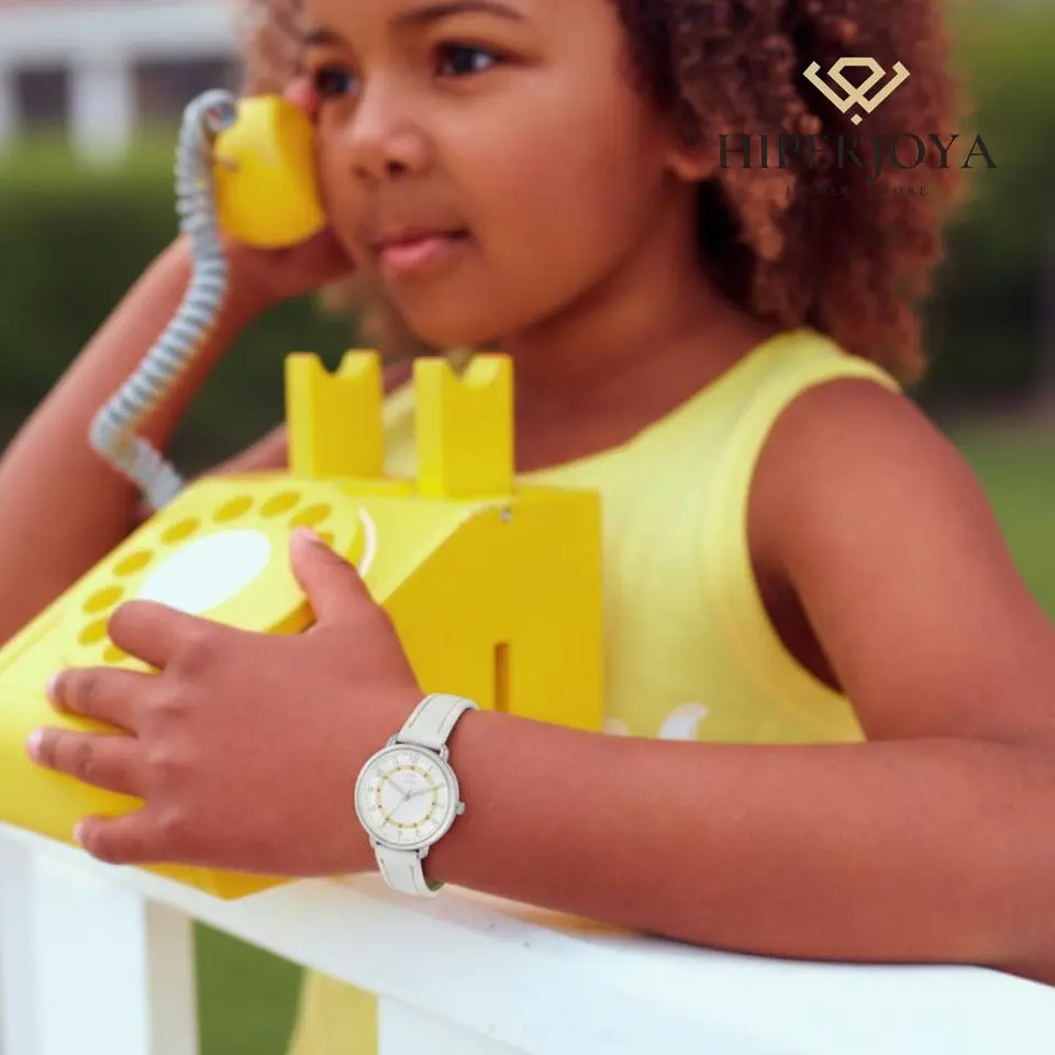 Reloj para niña de piel  3