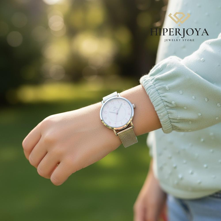 Reloj para niña más bolsito de mano  3