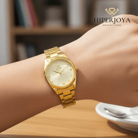 Reloj de tres agujas para mujer 