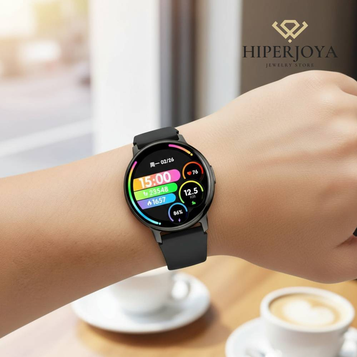 Reloj smartwach negro  2