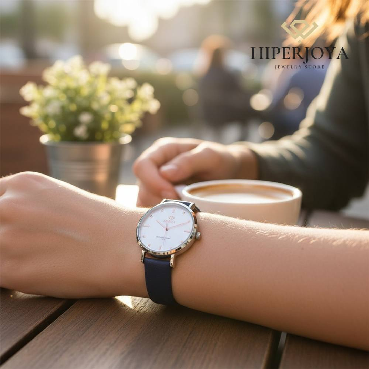 Reloj para mujer azul  3