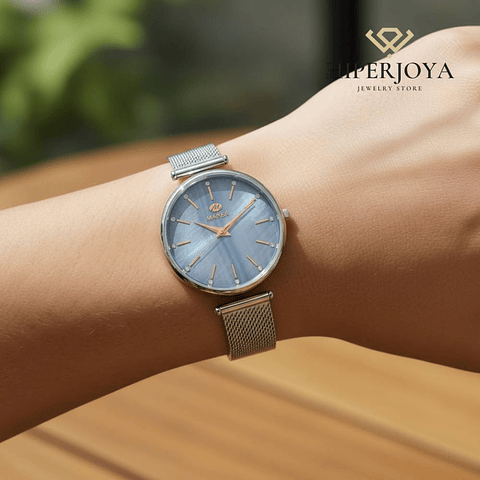 Reloj para mujer en acero 