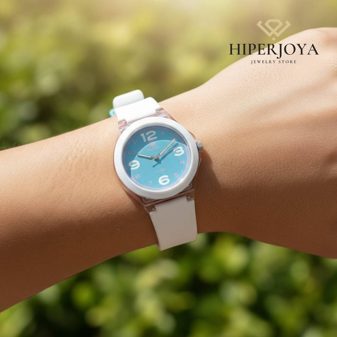 Reloj con esfera azul para mujer 2