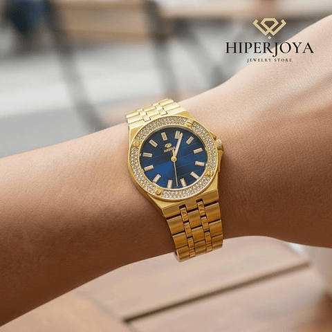 Reloj para mujer dorado 
