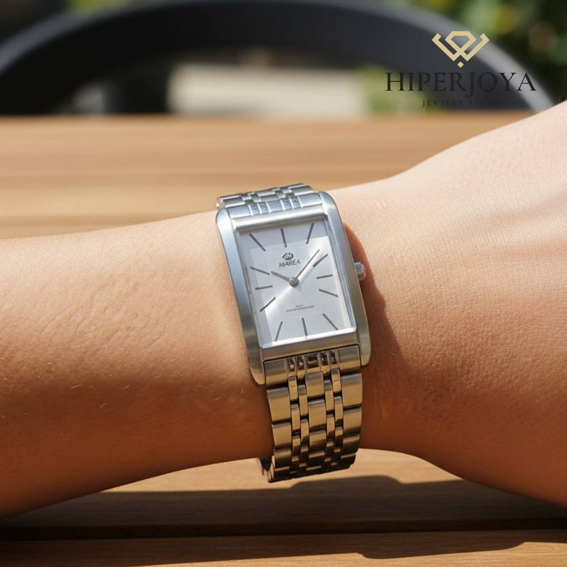 Reloj para mujer plateado  2