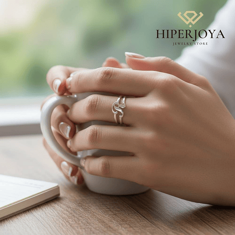 Anillo personalizado plata