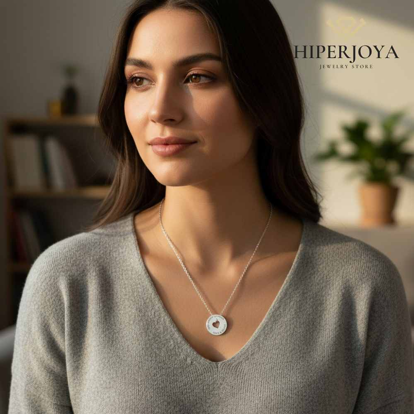 Colgante personalizado nombres plata 2