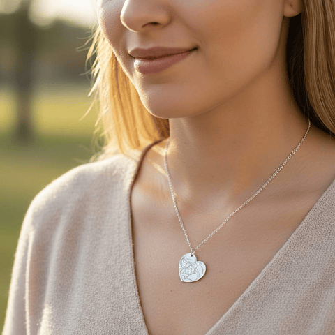 Colgante personalizado te quiero mamá plata