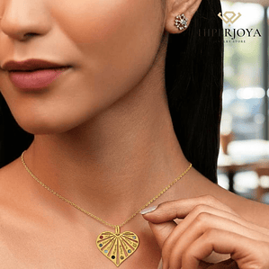 Gargantilla personalizada nombres y zirconitas plata con baño de oro 