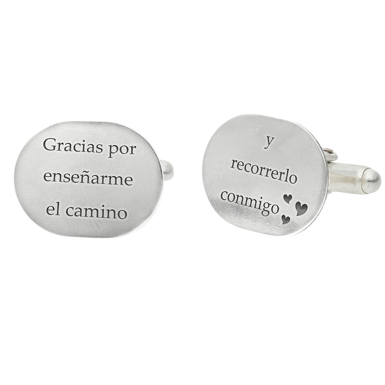 Gemelos personalizados leyenda plata 1