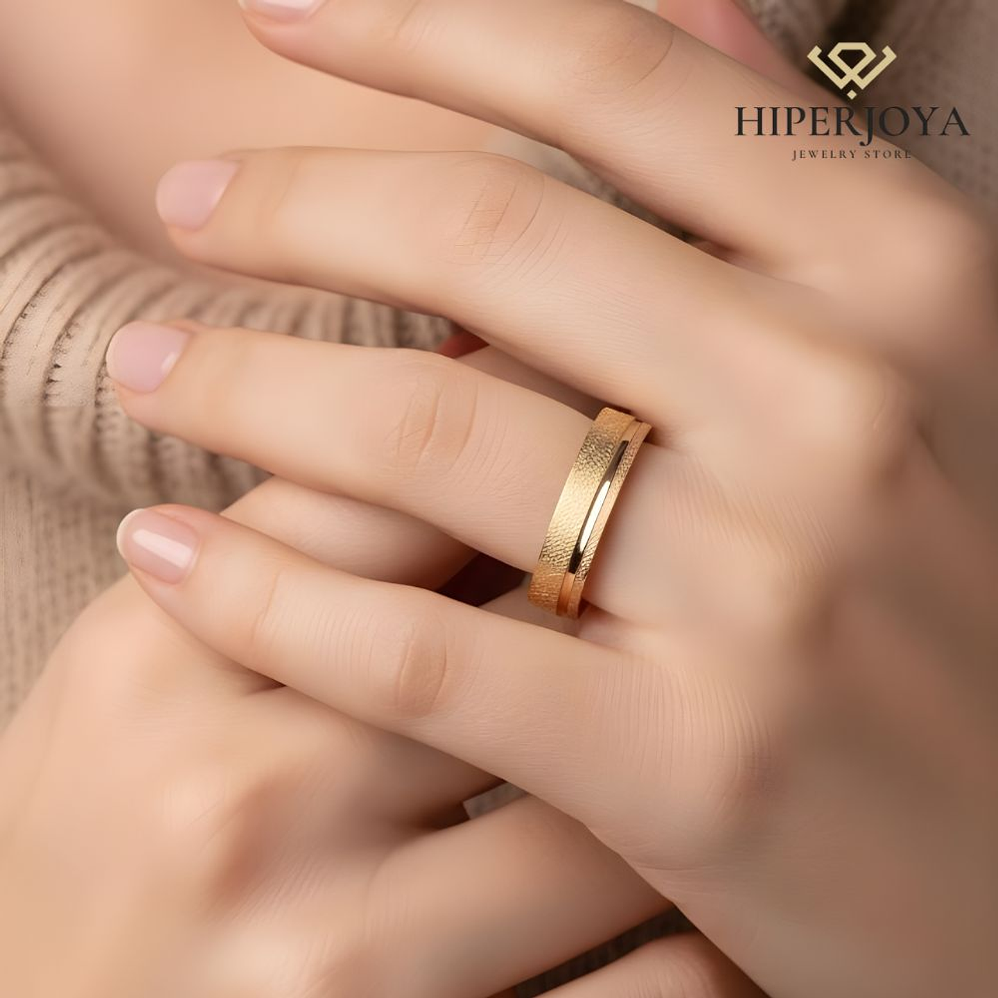 Alianza combinada Oro 4.5 mm 4