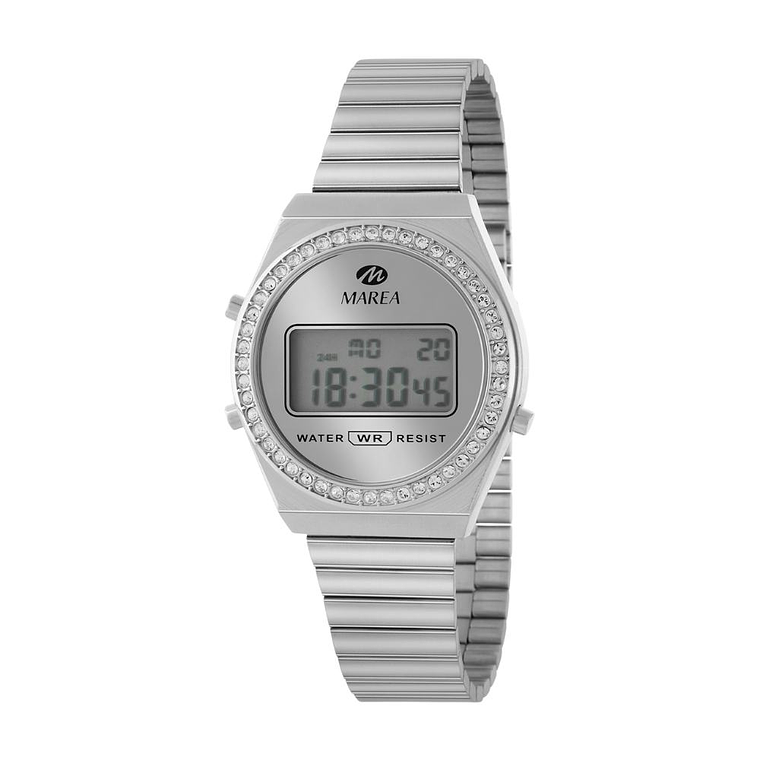 Reloj digital con circonitas  1