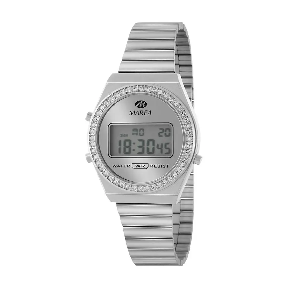 Reloj digital con circonitas  1