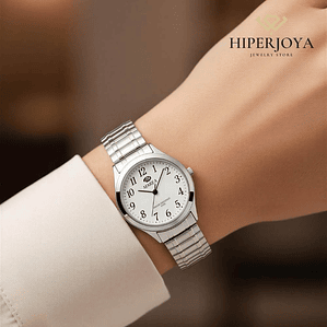 Reloj para mujer correa de resorte 