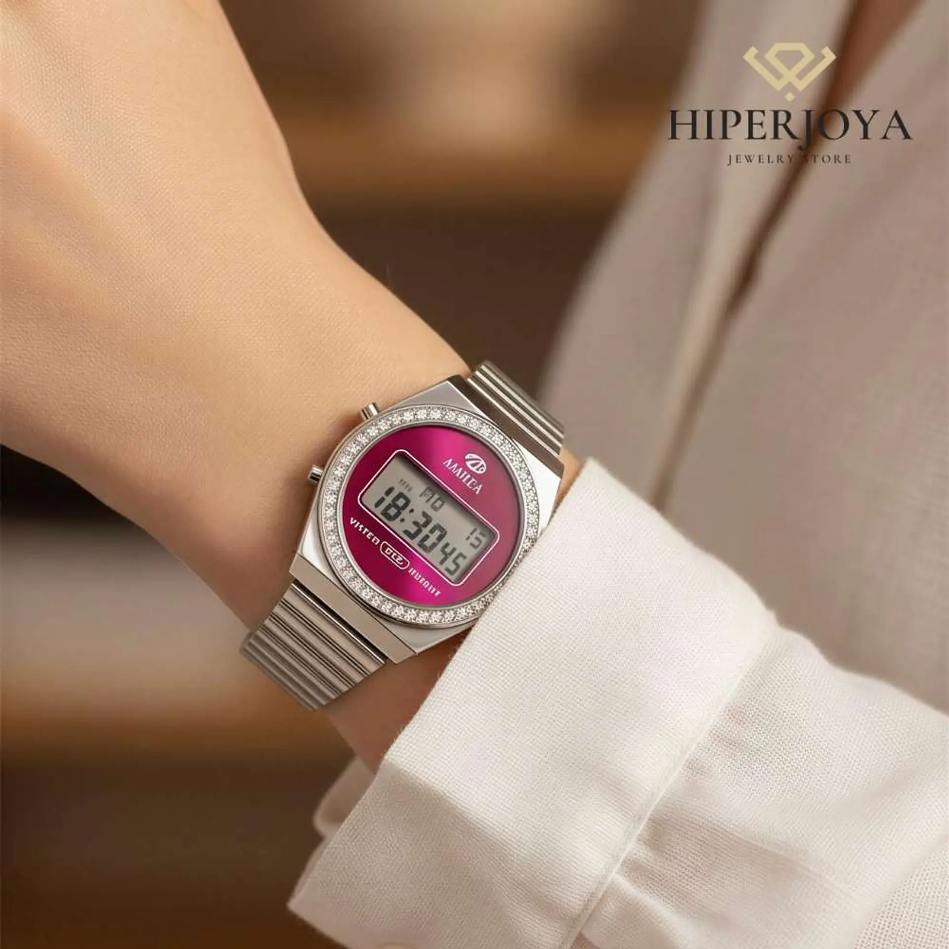 Reloj de mujer y circonitas 2