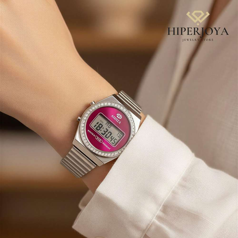 Reloj de mujer y circonitas 2