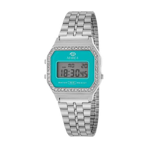 Reloj de mujer con esfera verde 