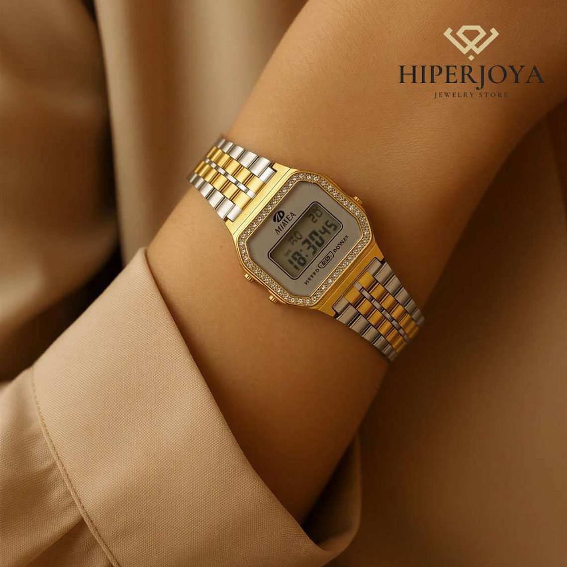 Reloj de mujer bicolor  2