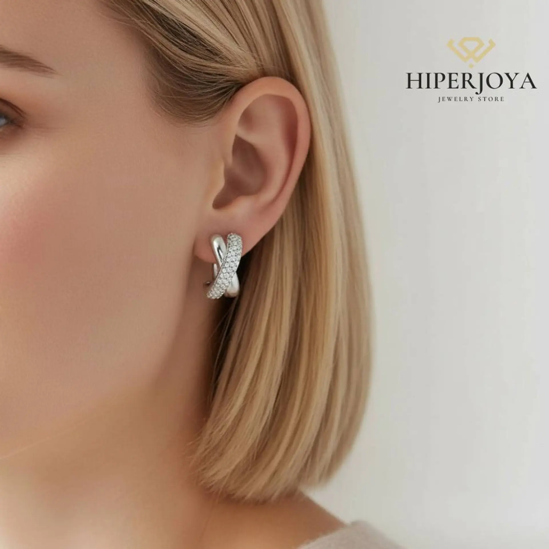 Pendientes de plata de mujer 2