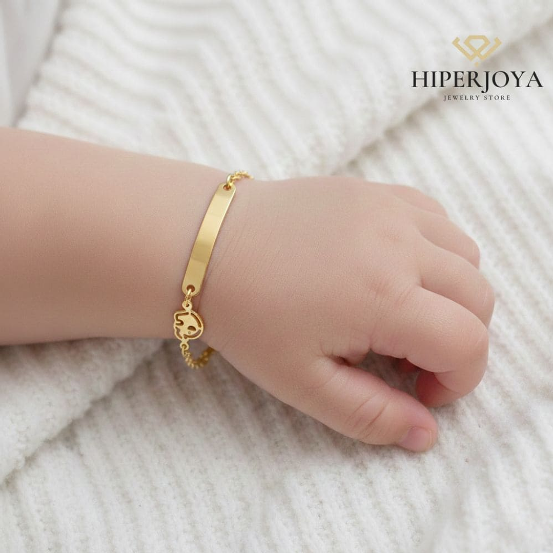 Esclava de elefante Oro 18k  2