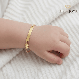 Esclava de elefante Oro 18k 