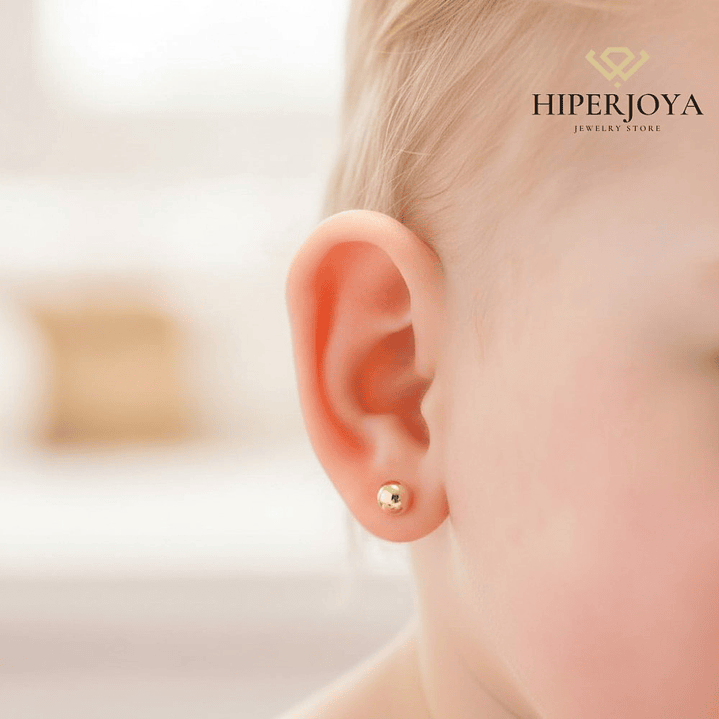 Pendientes pequeños Oro 18k 2