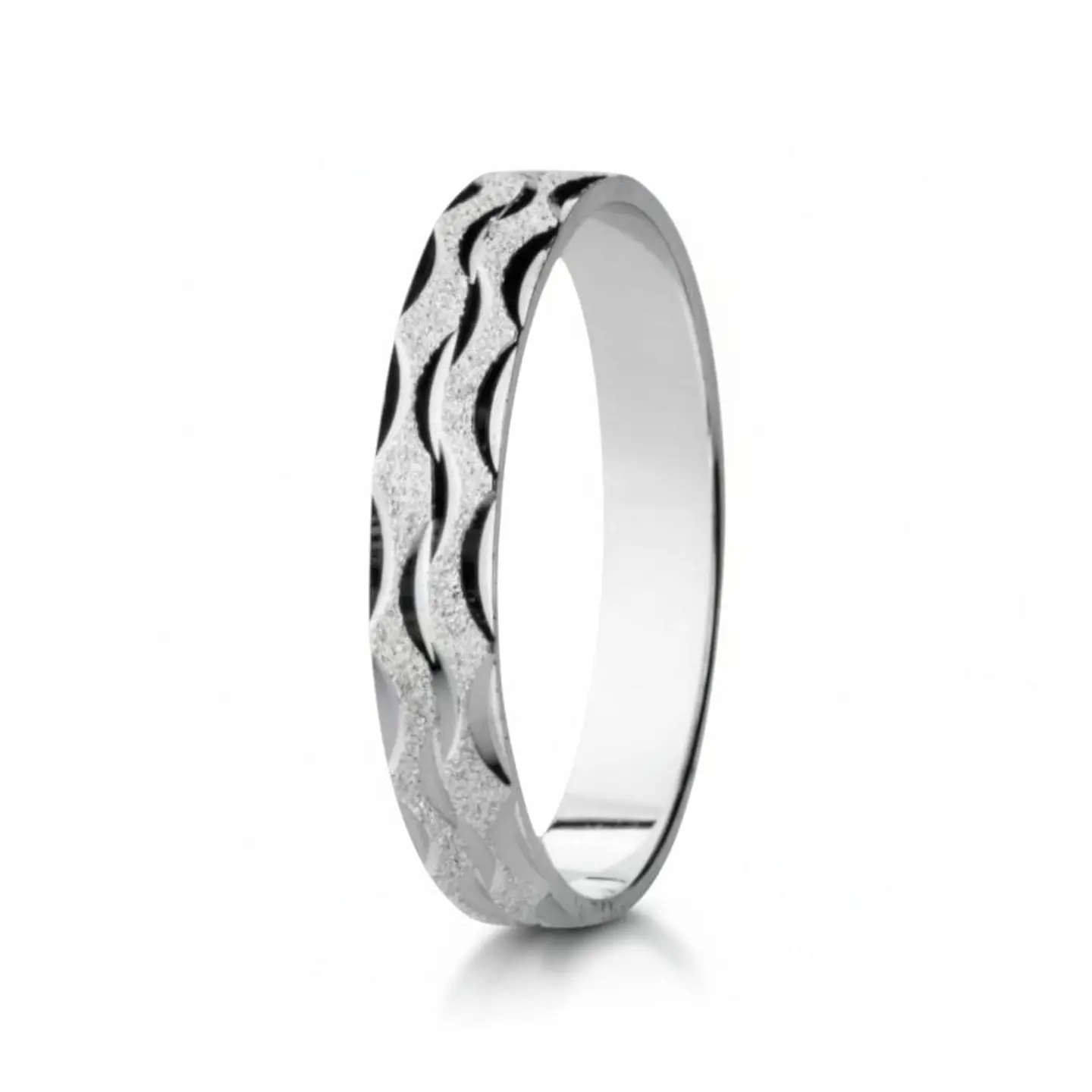 Alianza de plata con diseño  1