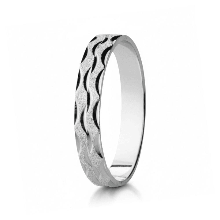 Alianza de plata con diseño  1