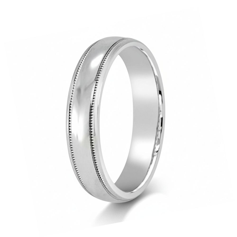 Alianza de plata brillo  1