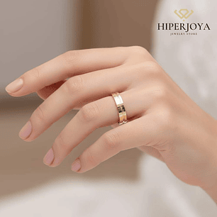 Alianza de Oro amarillo 4.5 mm