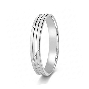 Alianza de plata diseñada 