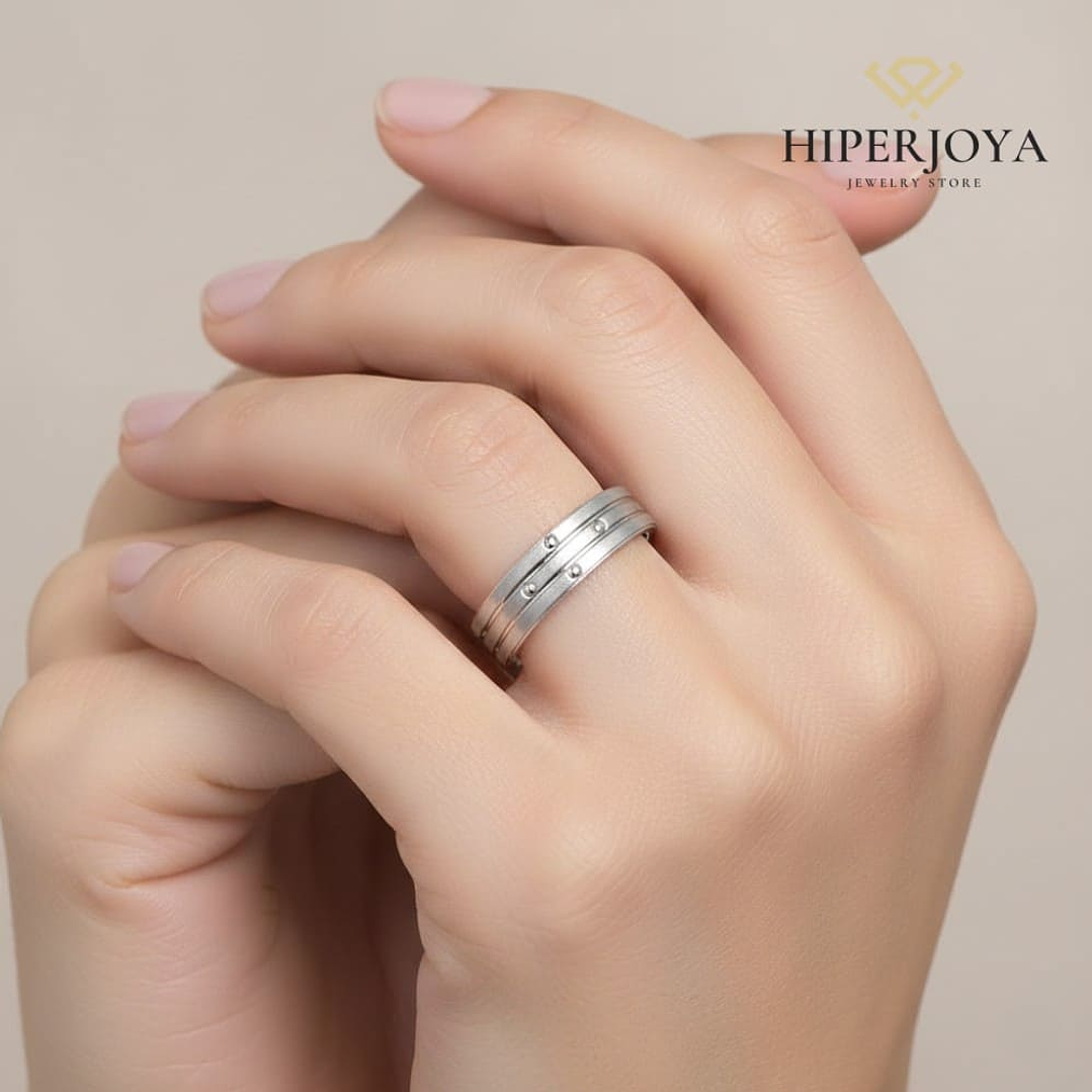 Alianza de plata diseñada  2