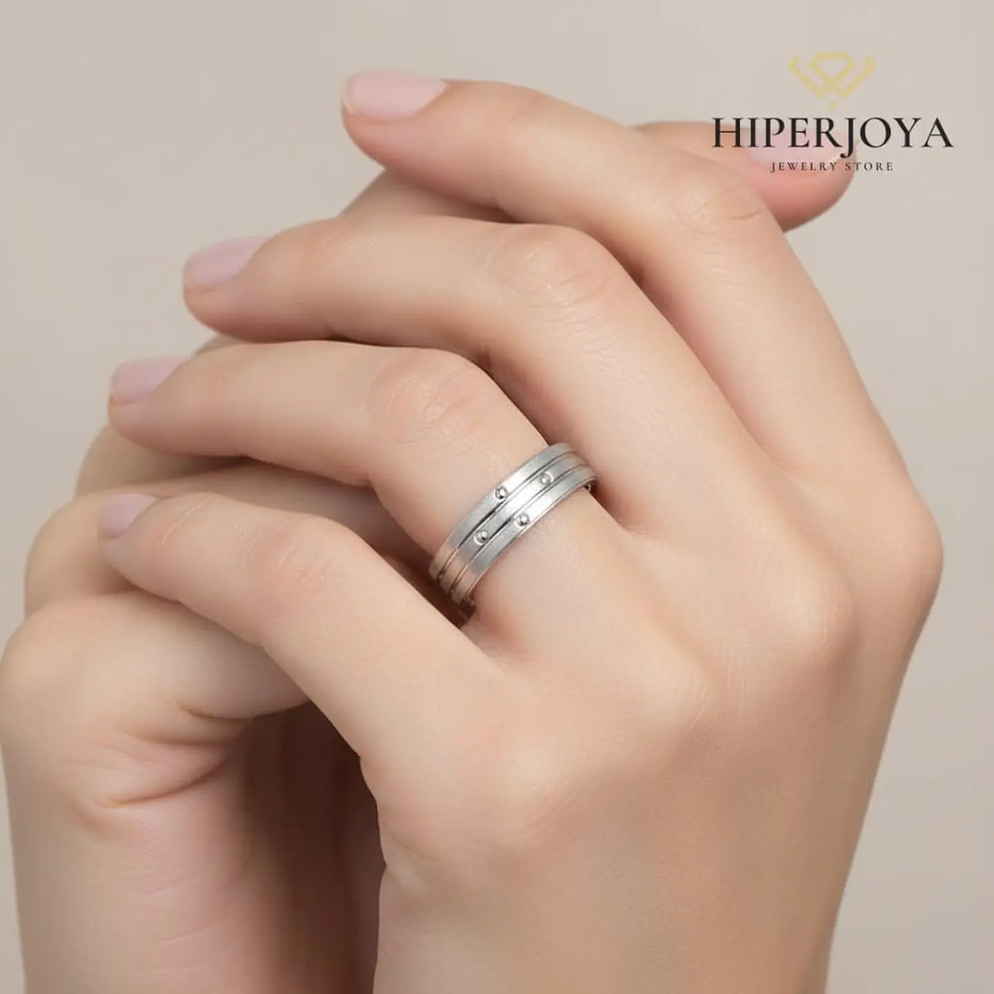 Alianza de plata diseñada  2