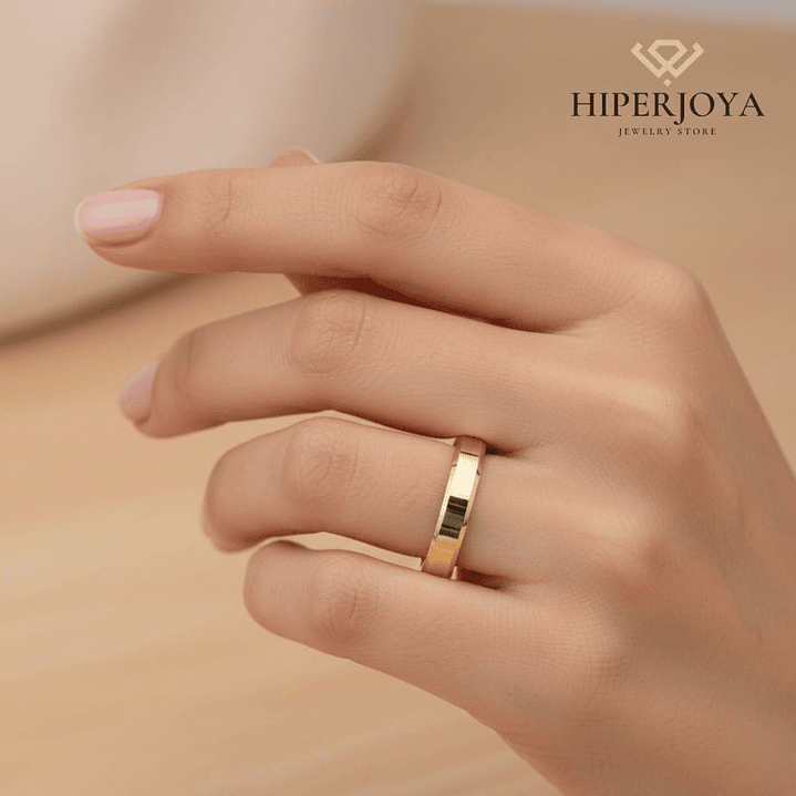 Alianza de Oro 3 mm 2