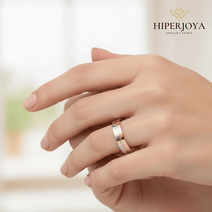 Alianza combinada Oro 4 mm