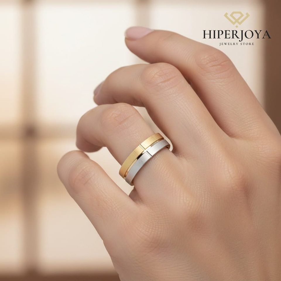 Alianza combinado Oro 4.5 mm 1