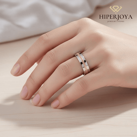 Alianza combinada Oro 5 mm